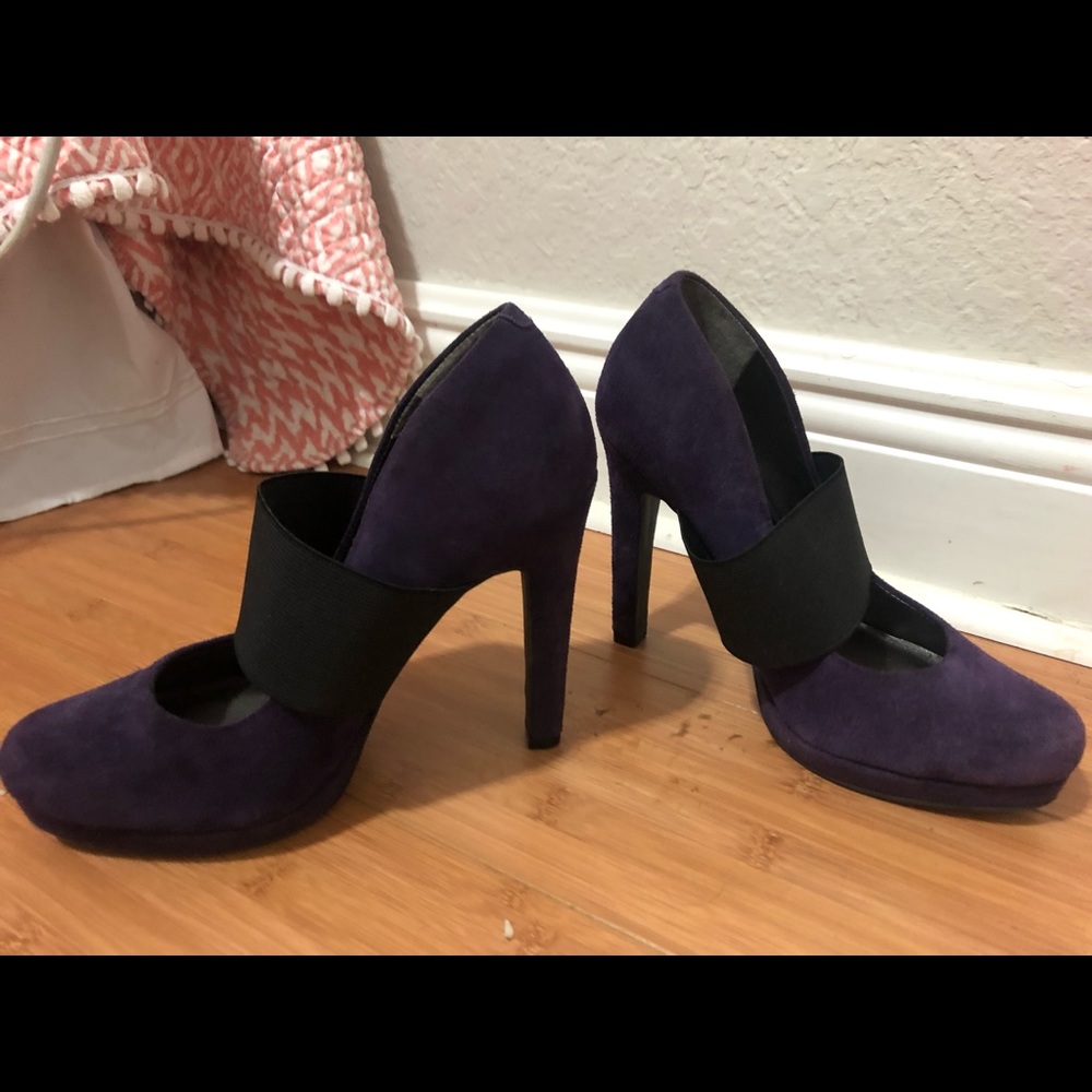 Purple heels Jessica Simpson